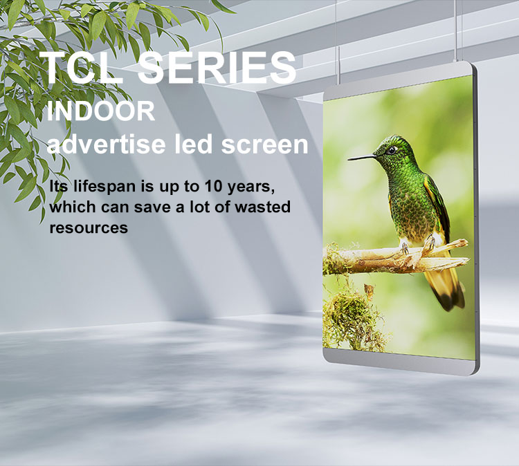 5000cd/M2 Brightness LED Display Poster For Ultra Thin Indoor Advertising P1.86 P2 P2.5 P3