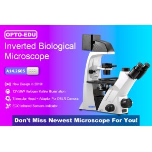  20x / 40x Annular Spot Inverted Optical Microscope Trinocular A14.2605 Manufactures