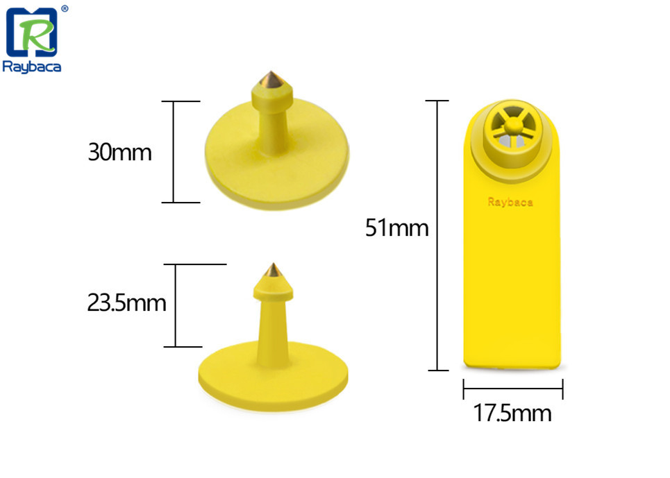 Two Sides Livestock Identification Visual Ear Tag Laser Printed