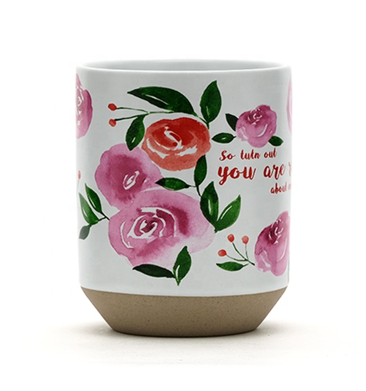 12oz Stoneware Mother Ceramic Coffee Mugs Gift Set Valentine'S Day Ceramics 12x8.2x10CM