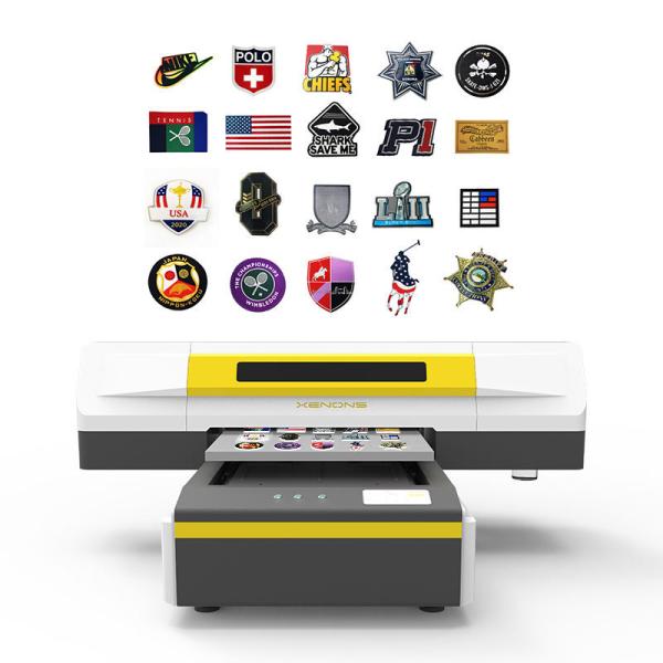 6090 3D logo dtf uv crystal cold transfer film UV Printer for glass wood metal