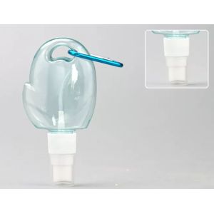 Custum PETG Empty Refillable Travel Kit Bottles With Flip Cap