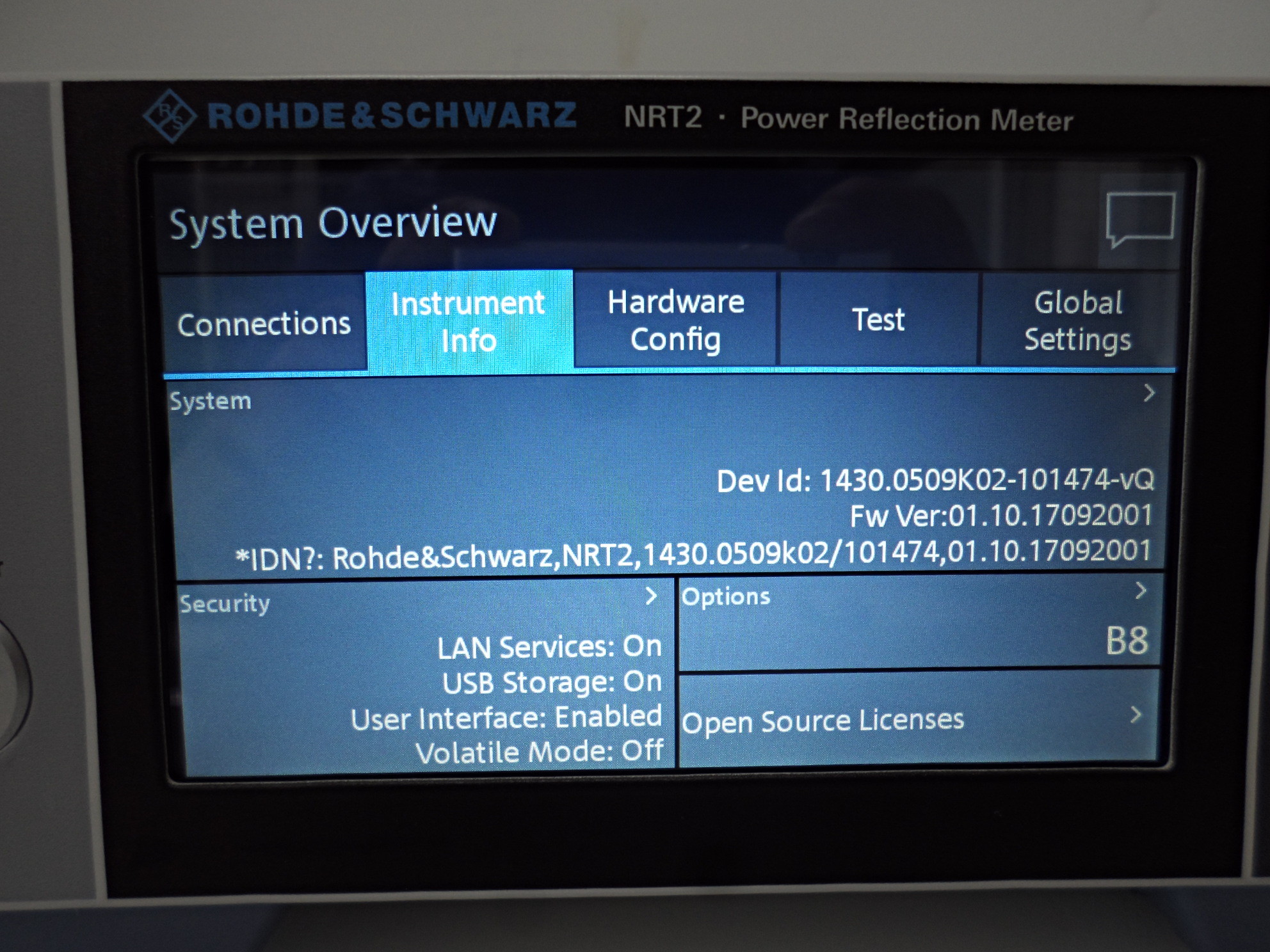 Rohde & Schwarz NRT2 Power Meter Plug In Multipurpose Practical