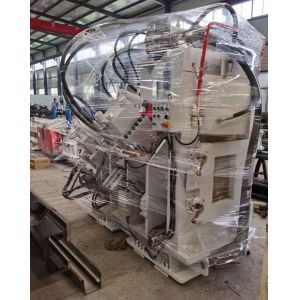 High Speed CNC Angle Machine Line with Punching, Marking and Cutting Function