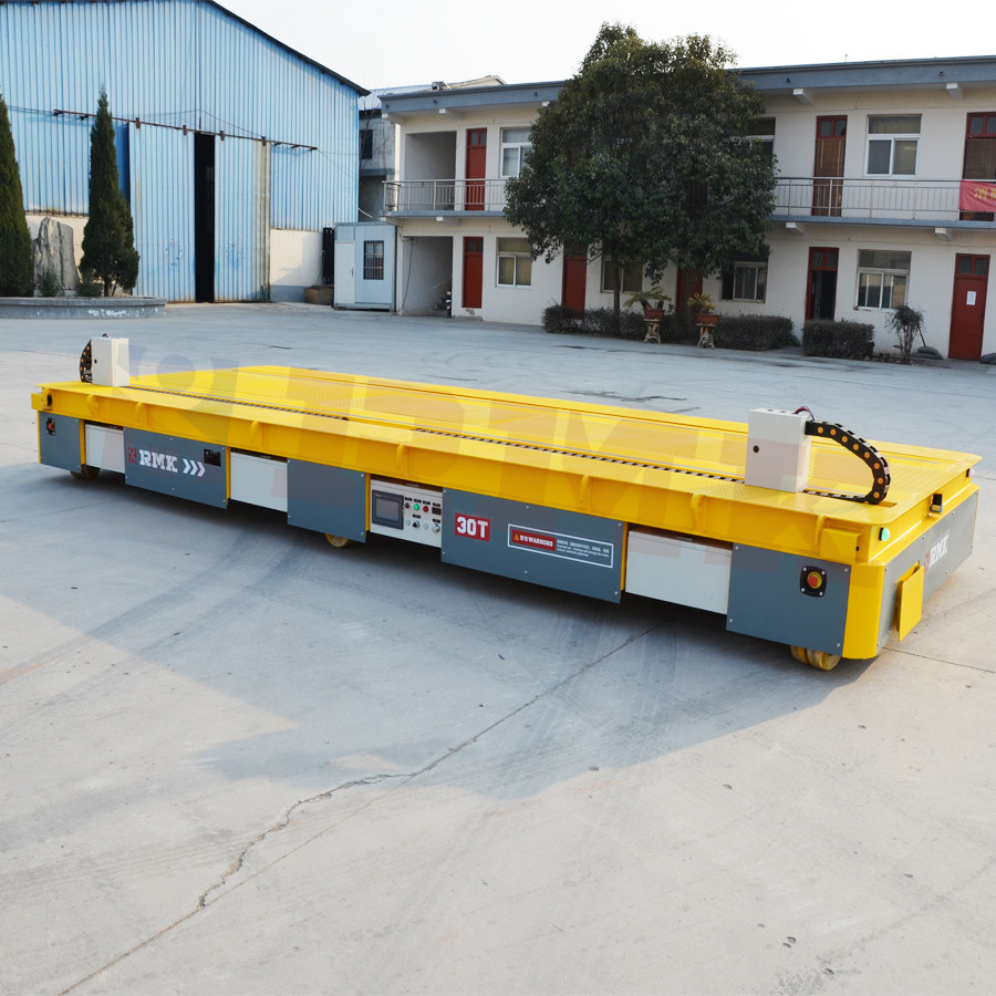 30 Tons Concrete Mold Battery Transfer Trolley Electric Industry Metallurgy