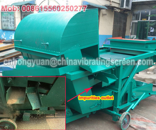 how to separate wheat from chaff by gravity winnowing sieving screener