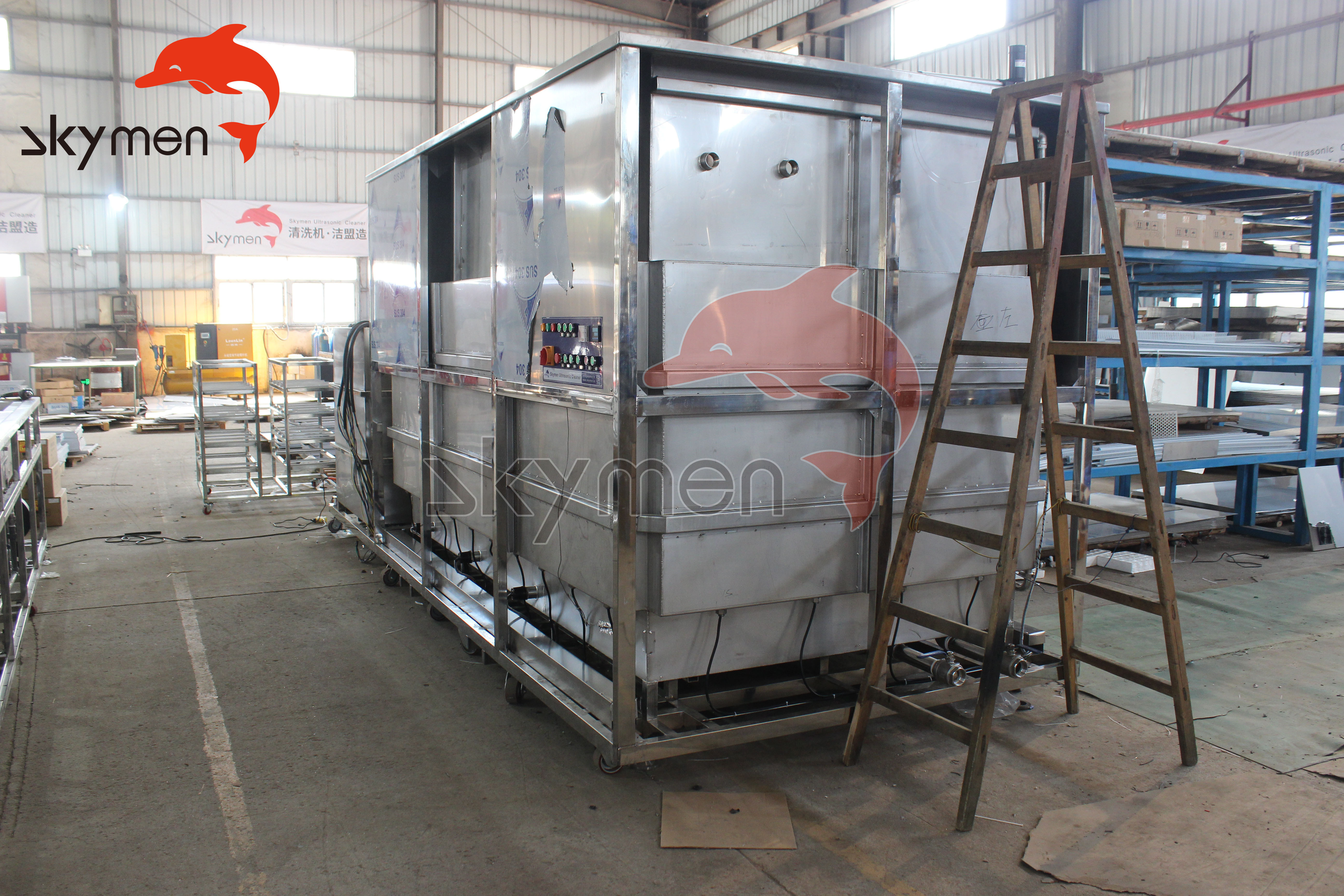 SUS304 Ultrasonic Cleaner Machine 40KHz For Ceramic Filter Membrane