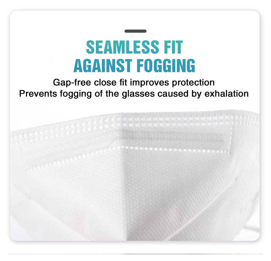 Seamless Fit No Irritation 5 Layer FFP2 Protection Mask