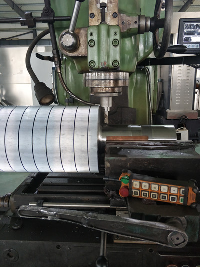 50CrMo Forging Steel 3.5mm C Flute Corrugated Roller
