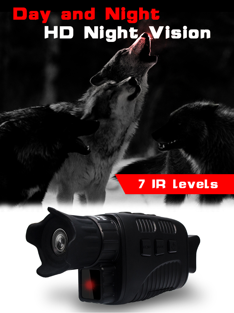 NV3185 1.5 Inch Remote Night Vision Monocular Camera Photo And Video Night Vision Device