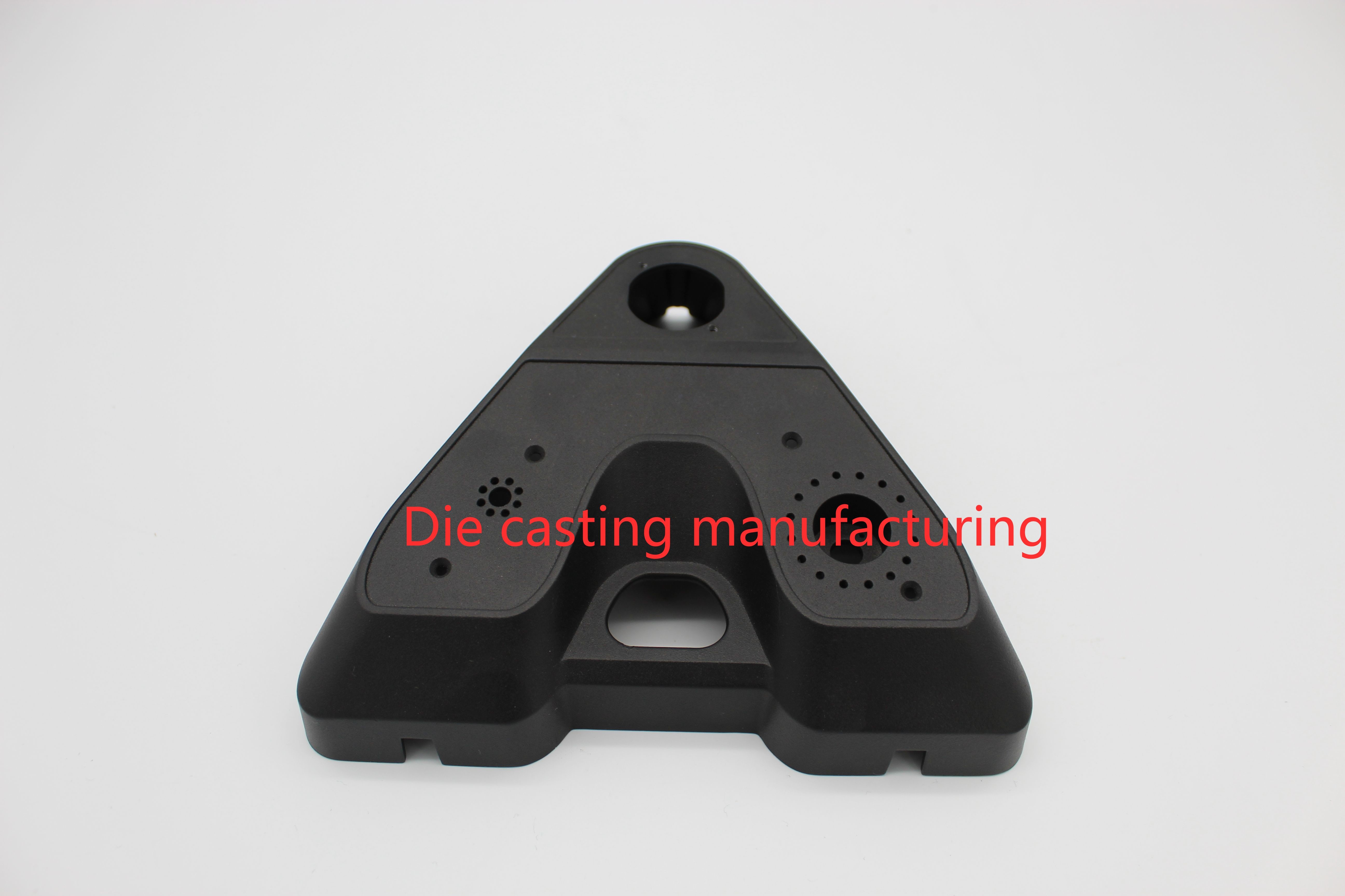 Microphone Base Zinc Die Casting Part Sandblasting With E Coating Surface