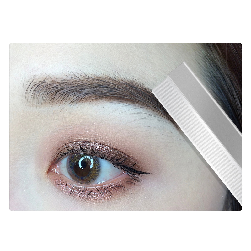 Stainless Steel Painless Eyebrow Trimmer Makeup Shaver Razor Feather Blade