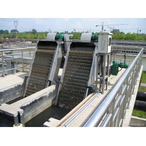 Multi Rake Wastewater Bar Screen Mechanical Type Remove Large Solid Reject