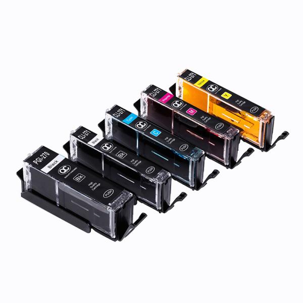 Edible Ink Refillable Cartridge PGI270 CLI271 For Canon MG5720 MG6820 TS5020
