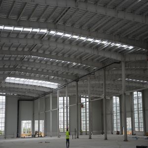Custom Galvanized Steel Structure Factory Building Q355 Q235
