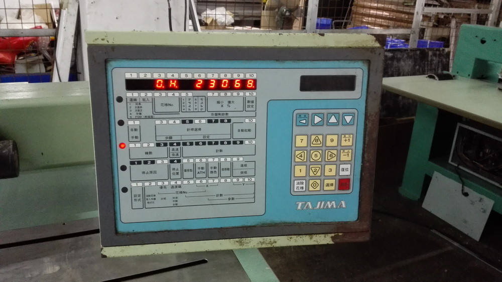 380V Used Tajima Four Head Embroidery Machine Screen Touch TMFD-904
