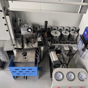 Automatic Edge Bander Machine With Trimmer For Chipboard MDF Wood