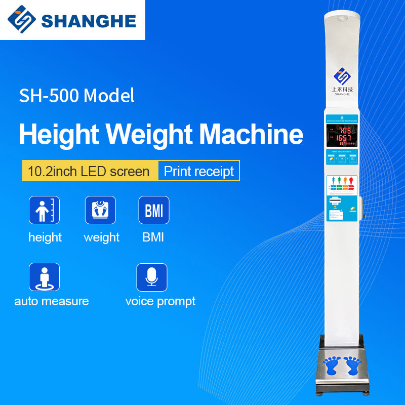 Weighing Scale with BMI Ultrasonic Weight and Height Measure Scales