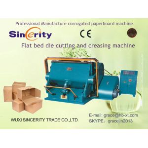  PYQ Series Of Creasing Cutting Machine Automatic Carton Machine / Carton Stapler Manufactures