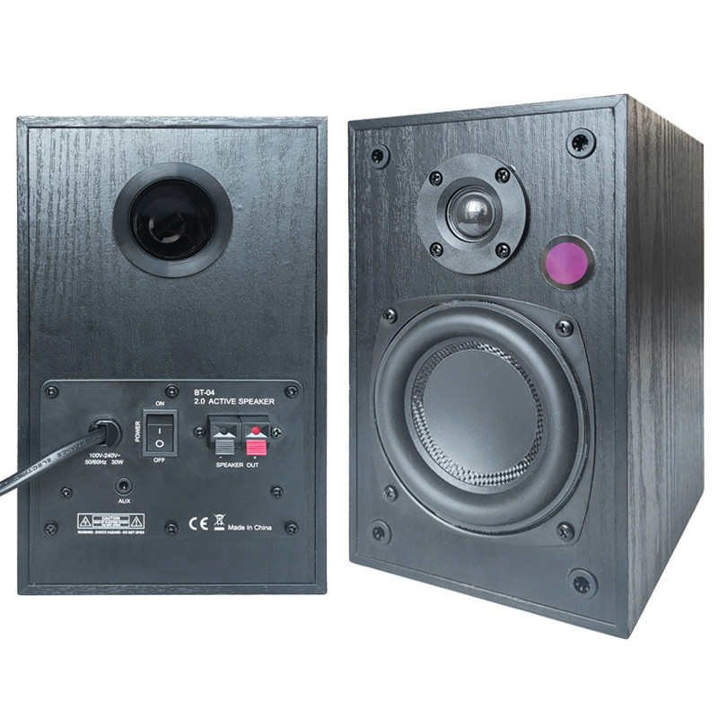 Desktop Computer Home HiFi Audio Bluetooth Speakers Monitor Powered Loudspeakers