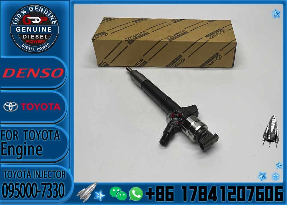 Diesel Fuel Engine Injector 095000-7320 23670-0R130 095000-7330 23670-09230 Avensis 2AD-FTV Truck Engine Parts