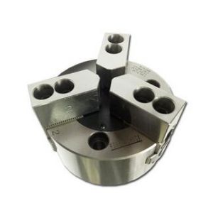 KM 3 Jaw wedge hook type Through hole power lathe chuck