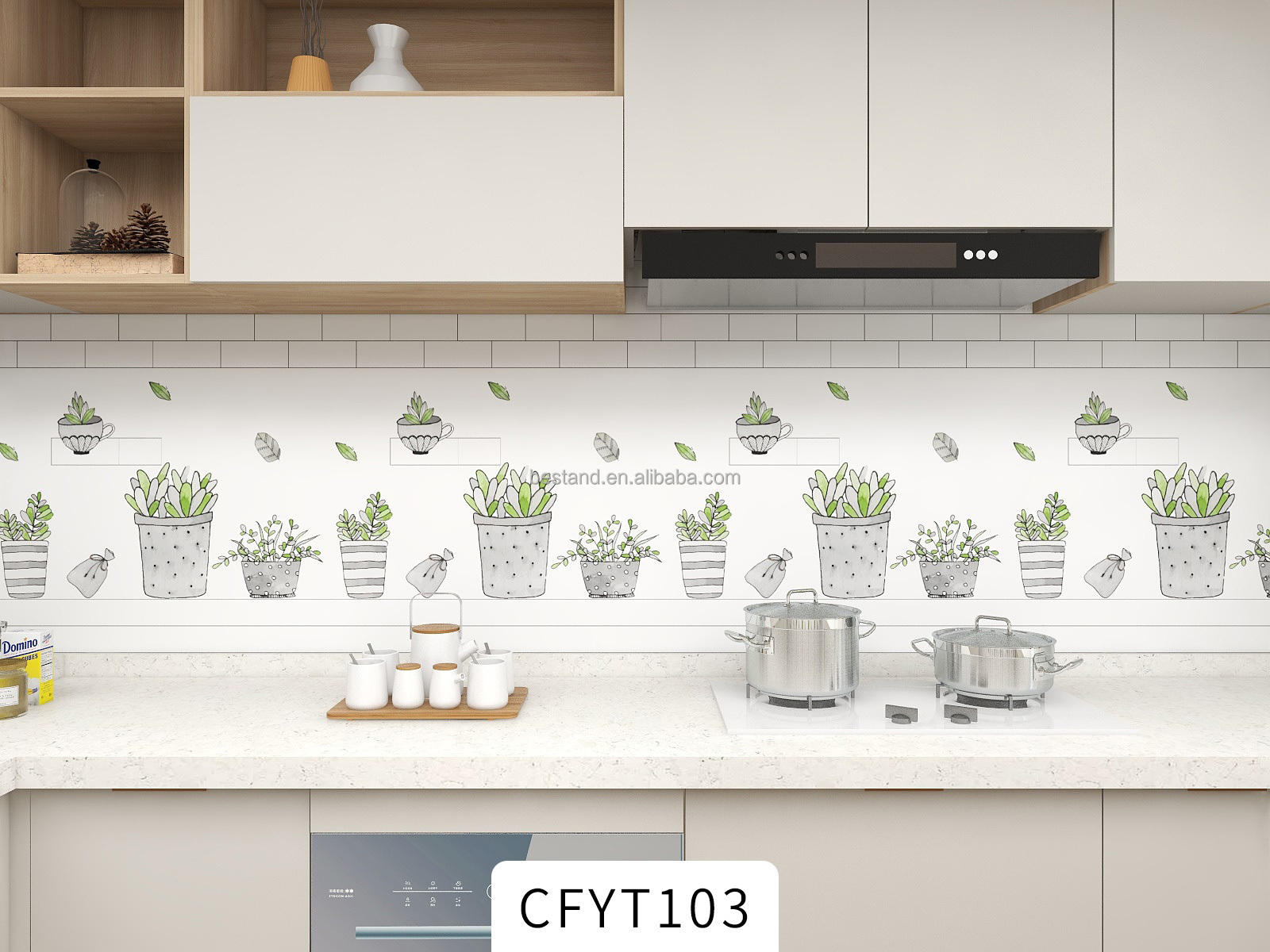 Self Adhesive Removable Decorative Tile Stickers for Wall Peel and Stick Moroccan Tiles Backsplash Waterproof Kitchen