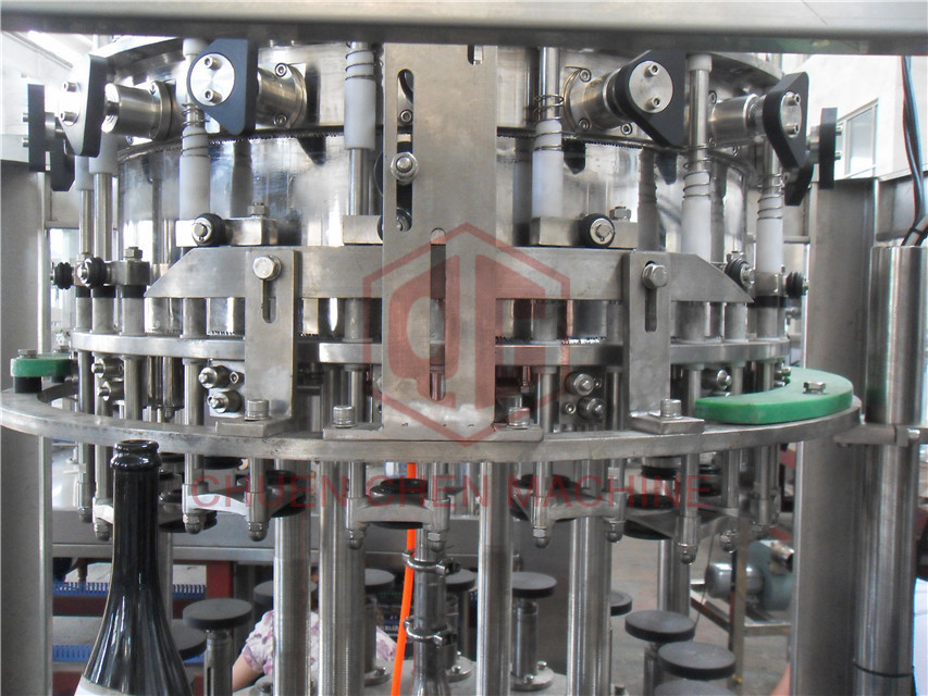 Craft Beer Bottle Filling Machine , Aqua Water Soft Beverage Carbonated Drink Machine