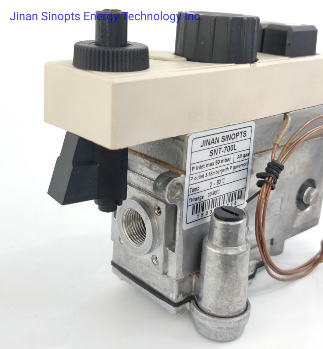 30-90degree Sinopts Combination Controls Thermostatic Gas Control Valve