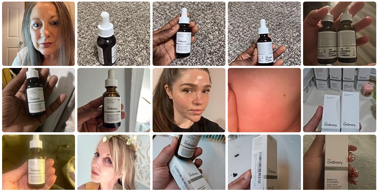 High Strength Face Retinol Serum For Anti Aging Skin Smoothing 4.2oz
