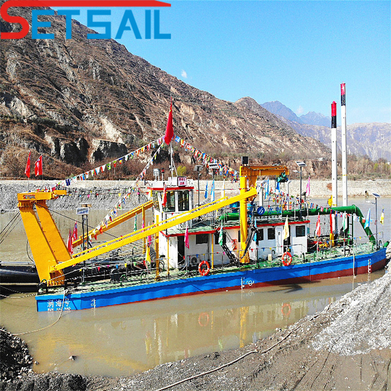 32inch Water Flow 7500m3 Cutter Suction Mud Dredger for River Sand