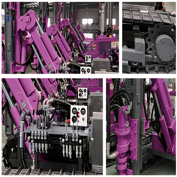 Mining Rock Blast Hole Drill Rig Hydraulic DTH Drilling Machine Surface Drilling Rig