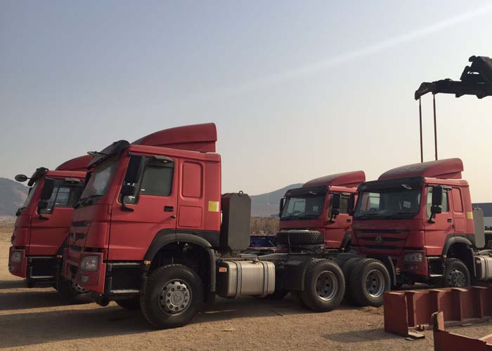 HOWO TRACTOR TRUCK READY TO SHIPPING TO AFRICA