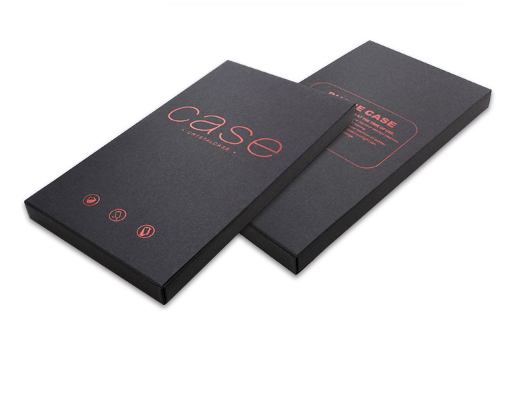 Custom Kraft Paper Phone Case Box Packaging For Iphone 8 Case Packaging Box