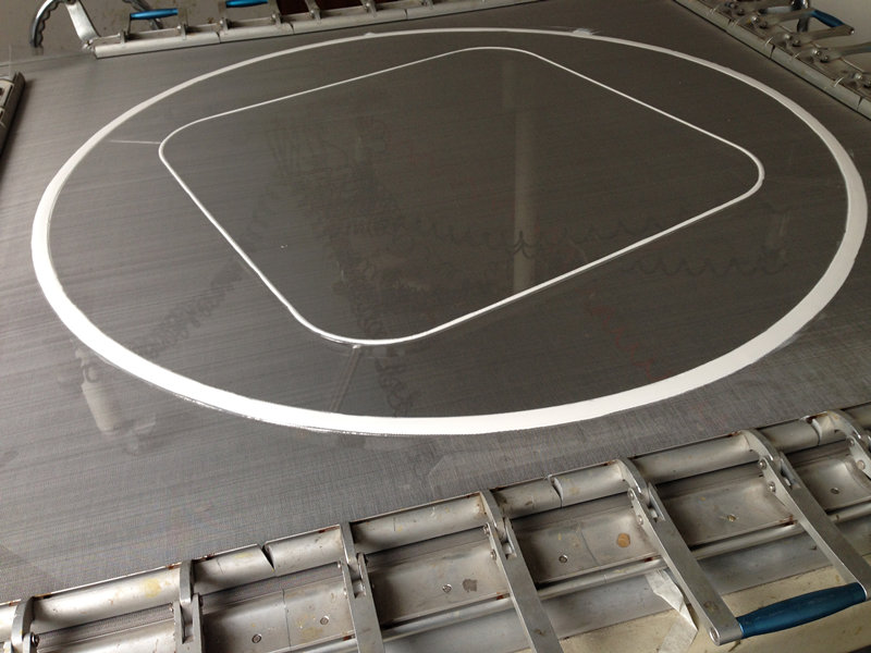 SEWCO's round screen mechanical mesh stretching machine