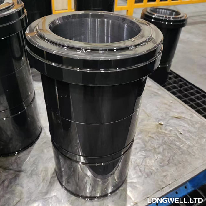 Centrifugally Cast Bi Metal Liners High Chrome Iron Sleeve For Weatherford MP-16 Triplex