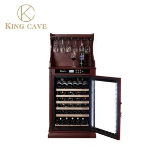  Constant Temperature Kitchen Wine Cooler With American Oak Shell Integrated Wine Cooler Fridge Manufactures