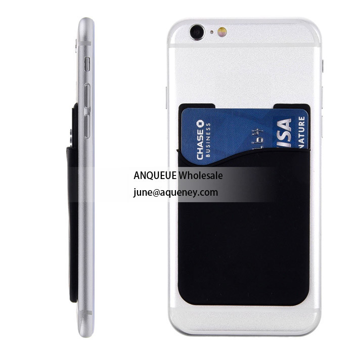 Wholesale Smart Phone Wallet with 3M sticker back cell phone pocket