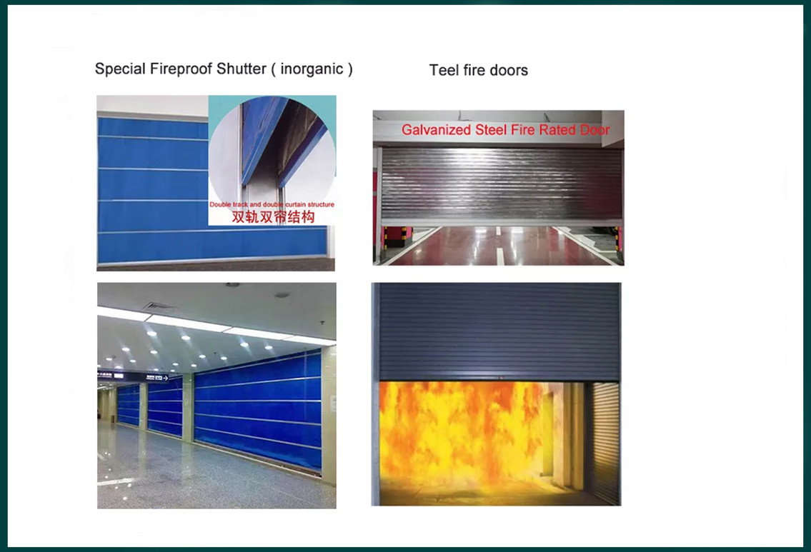 AC 1000kg Roller Shutter Motors 380V Fire Rated Door Opener