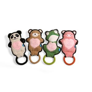 19X11cm Plush Squeaky Durable Dog Toys