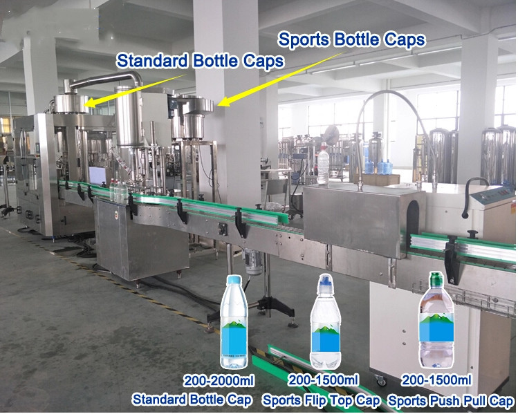 4000 BPH PET Bottle Filling And Capping Machine Semi Automatic