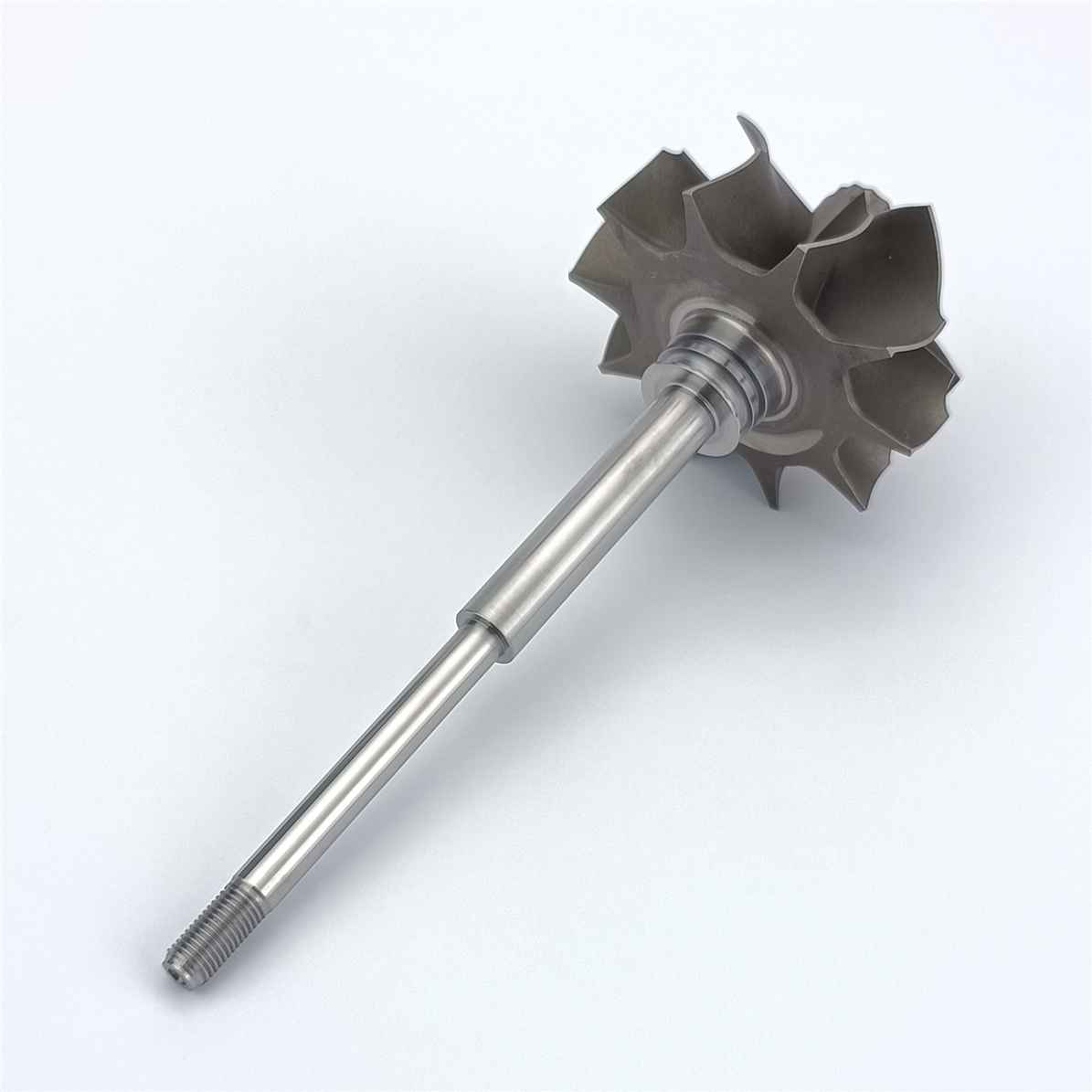 MS-TECH RHF55 OE sizes new casting Turbine Wheel Shaft Ind 56mm Exd 50.95mm Blades5+5 for Turbo Upgrades