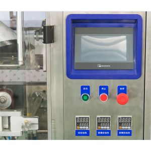 Medium Automatic Vertical Packing Machine Granules Seeds Nuts Vibrating Plate