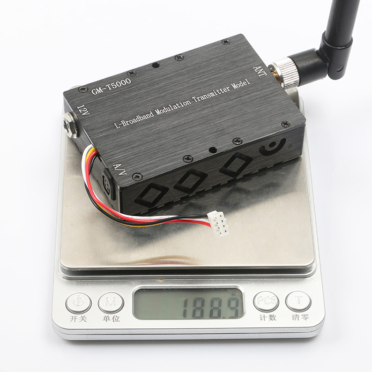Private Mold 1.2Ghz FPV Wireless Video Transmitter and Receiver Lightweight with 4 Channels 200g