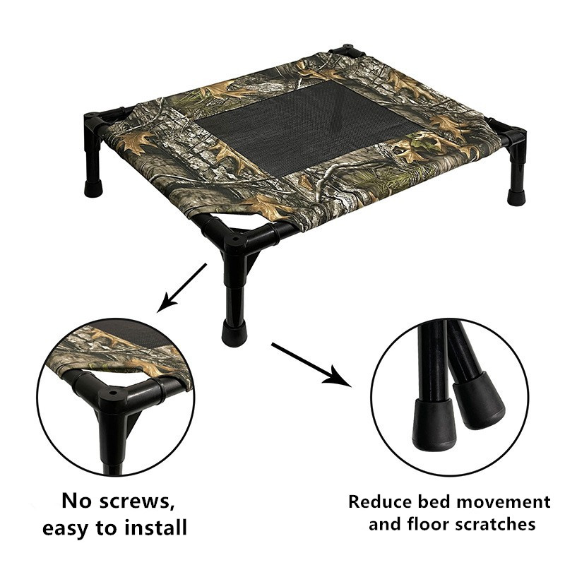 extra large raised dog bed