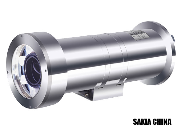 Exd II Night Vision Fixed Explosion Proof CCTV Camera Housing With Illuminator