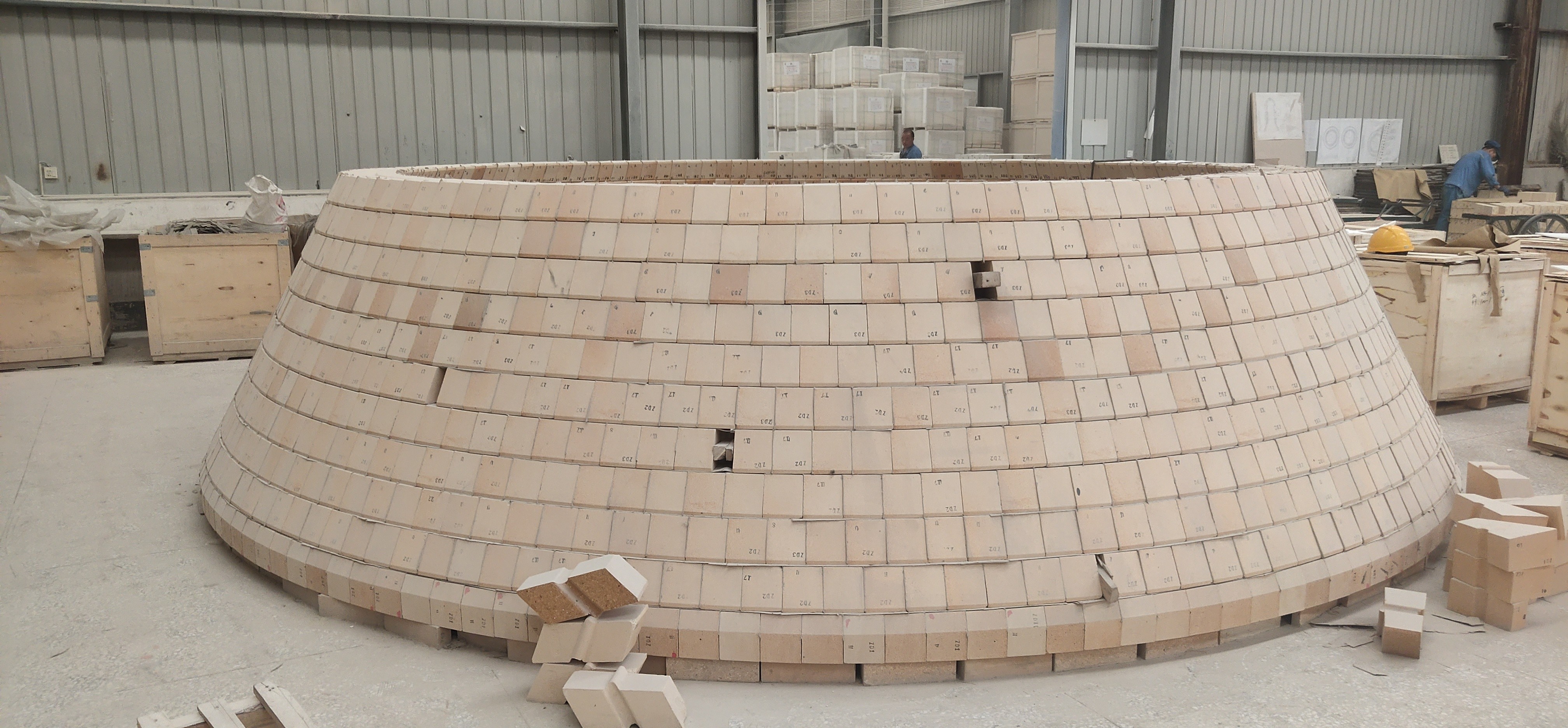 Corundum Refractory Alumina Magnesia Spinel Brick For Industry Furance