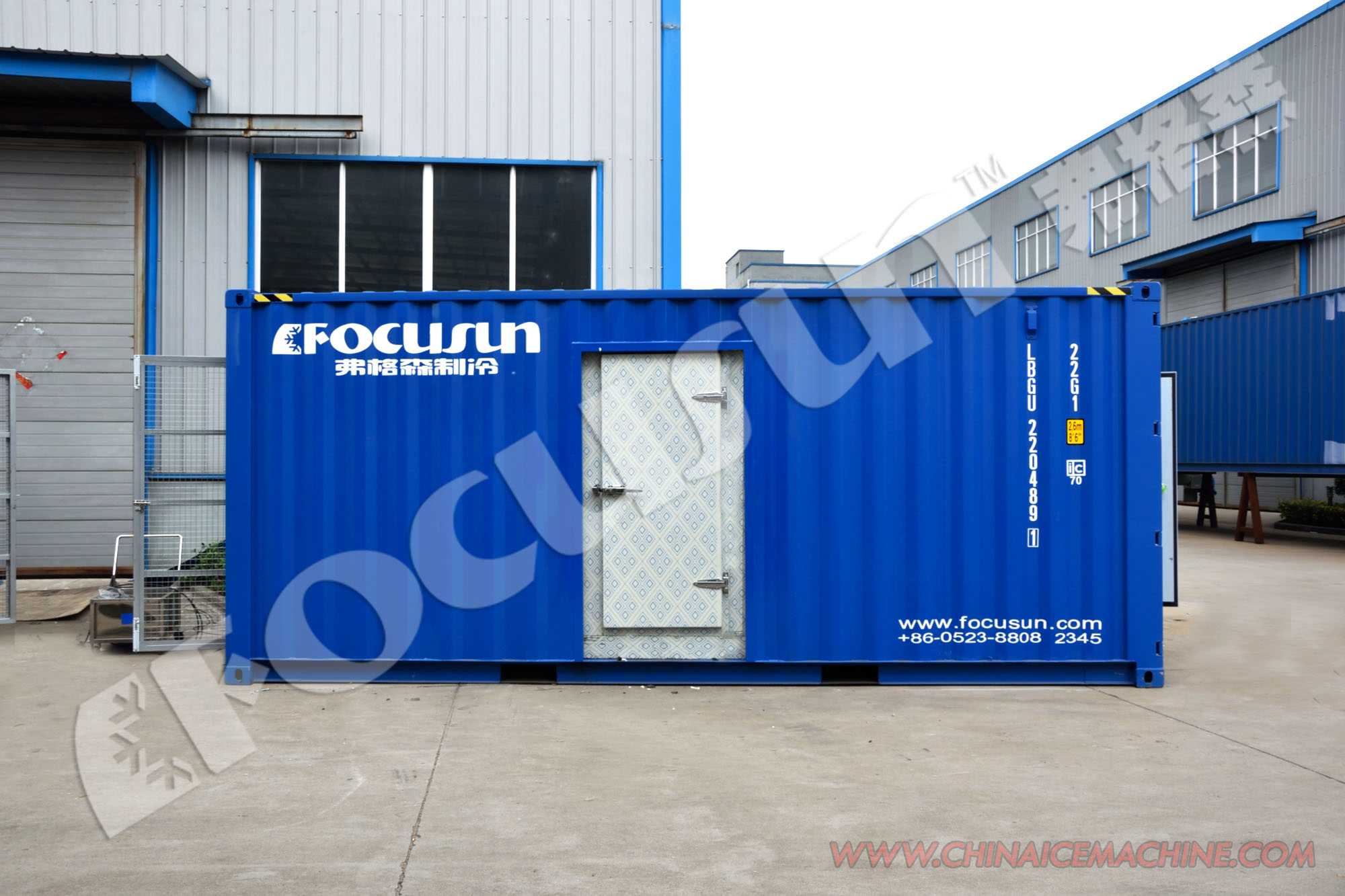 40HC Cold Storage Container with 10tons Cooling Capacity and Air Conditioning Function