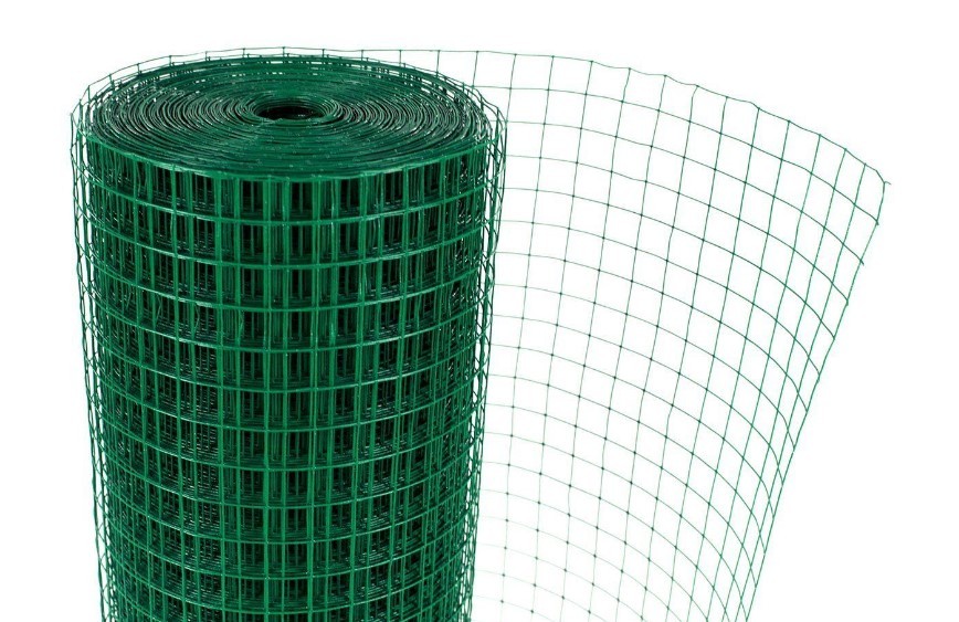 Square Hole 0.8m - 1.5m Height Welded Wire Mesh Rolls PVC Coated For Ram Wire
