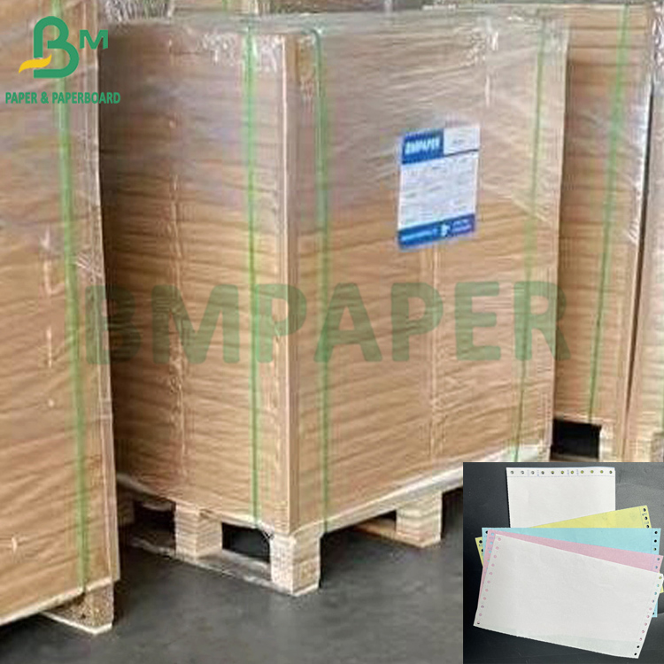 Printing Writing Continuous 55gsm NCR Paper Carbonless Copy Paper